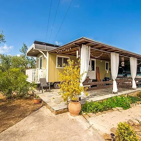 Hotel Hakuna Matata Holidays Wooden With Airco & Pool In Greek Olive Grove